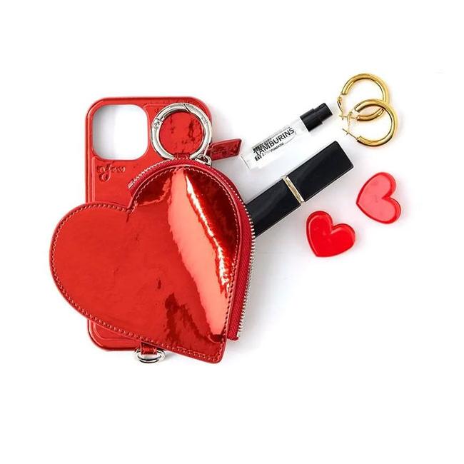 ajew（エジュー） 【iPhone対応】 ajew glow heart pocket case