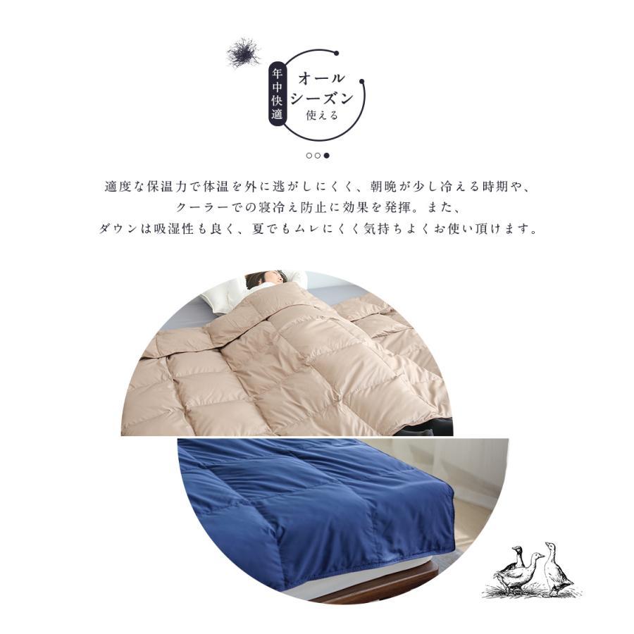 爆買!最大29％還元／ダウンケット ダブル 羽毛肌掛け布団 ダウン90