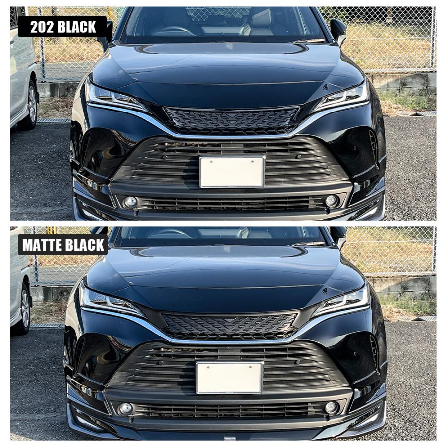 ハリアー 80系 パーツ フロントグリル マークレスグリル ツヤあり 202