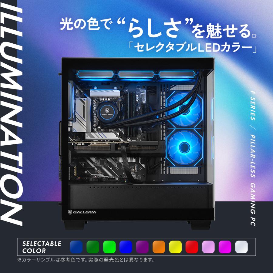デスクトップPC ガレリア GALLERIA FDR7A-R57-B Ryzen 7 9800X3D搭載