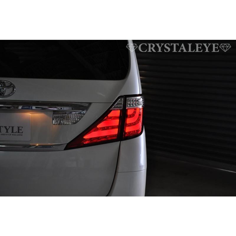 アルファード ヴェルファイア LEDテール 20系 ファイバーフルLED