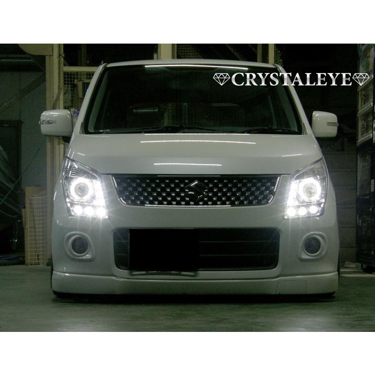 ワゴンR ヘッドライト MH23S 純正ハロゲン車 レクサスタイプ