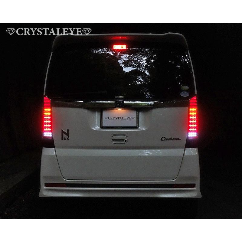 N-BOX LEDテール JF1 JF2 クリスタルファイバーフルLEDテールV2 流れる