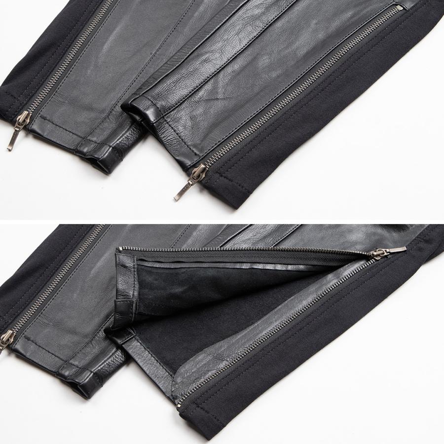 DEGNER（デグナー） 革パンツ レザーパンツ スキニー レディース 本革