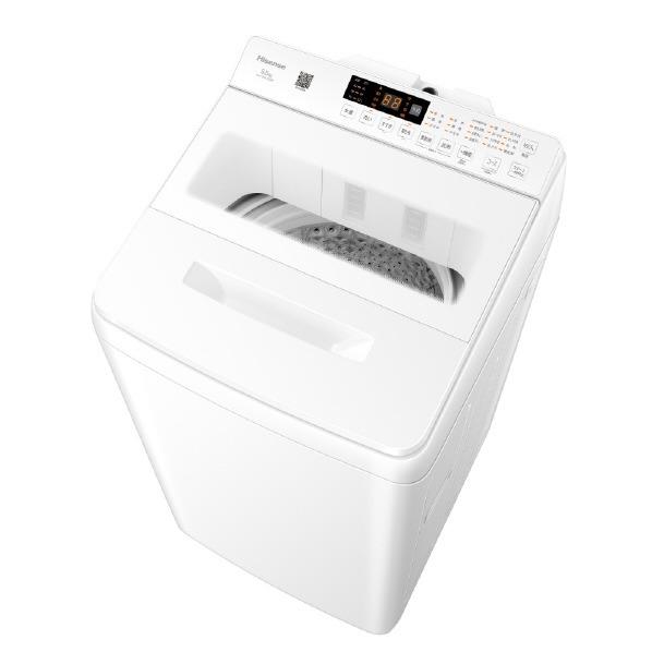 ハイセンス（HISENSE） 5.5kg全自動洗濯機 HW-G55XE5W 白 HWG55XE5W
