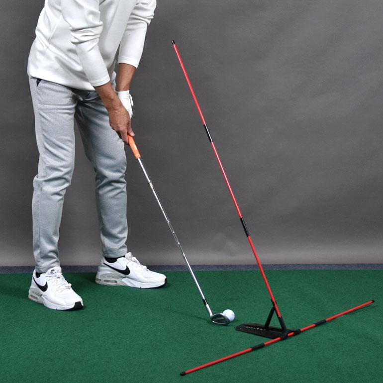 スイングトレーナー ゴルフ 練習器具 プレーントレーナー アライメント