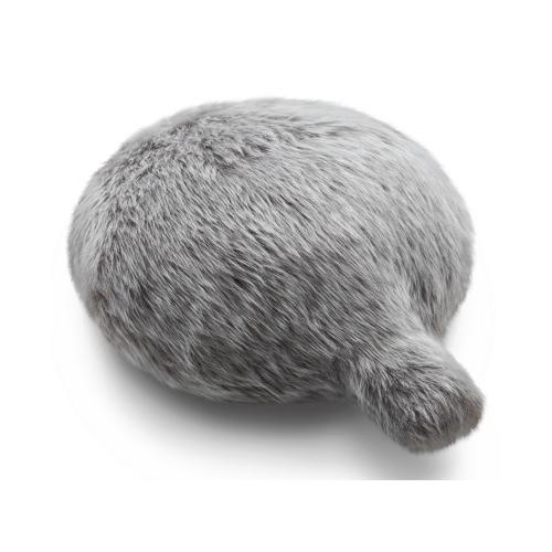 ユカイ工学 Petit Qoobo プチクーボ Gris（グリ・ 灰）心を癒す しっぽ