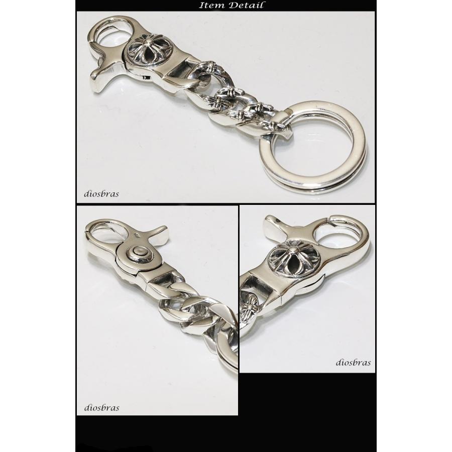 キーチェーン クロス 十字架 シルバー925 キーホルダー : diosbras