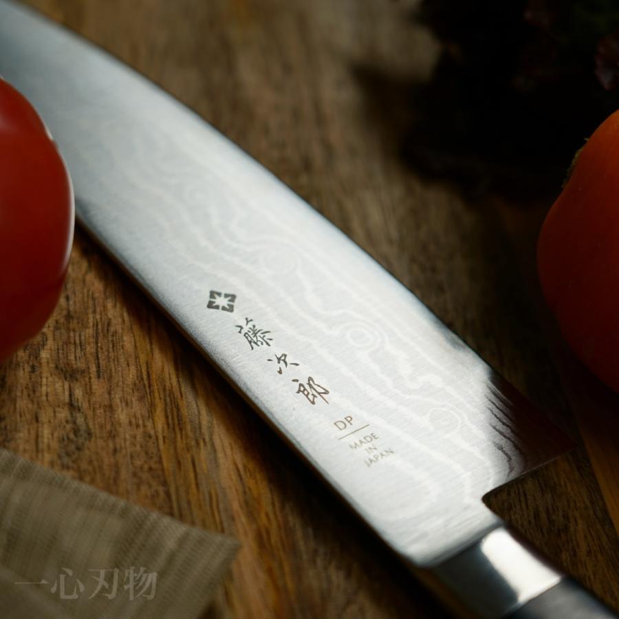 藤次郎 包丁 三徳 V金10号 CLASSICダマスカス 37層ダマスカス鋼 霞流し
