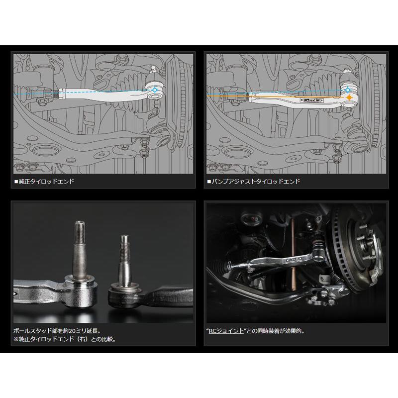 GENB（玄武） アルファード タイロッドエンド 20系 30系 バンプ