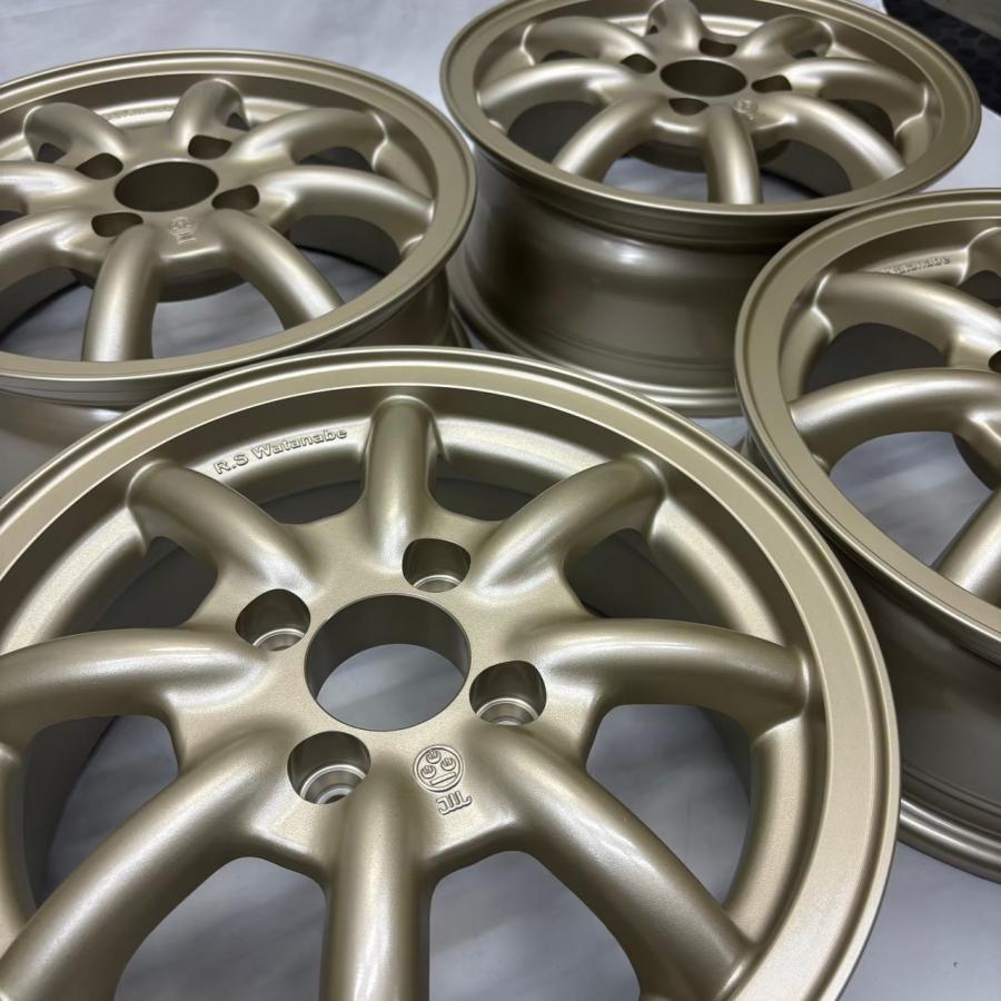 在庫ありの場合即納】4本セット RS Watanabe F8F TYPE 14×5.5J +40 4H