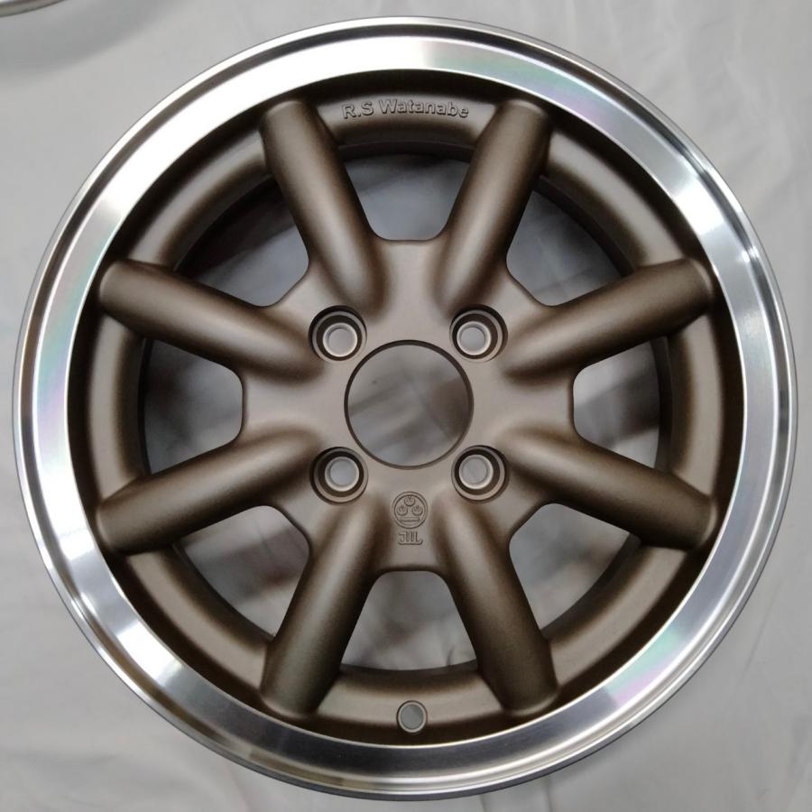 4本セット RS Watanabe F8F TYPE 14×5J +45 4H-100 新マグ リムS 軽