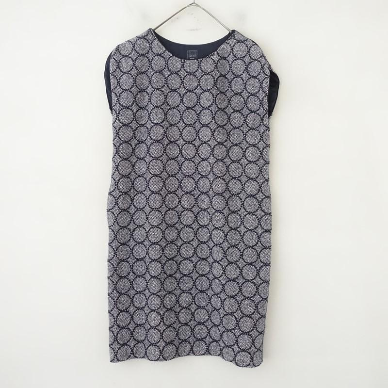 mina perhonen（ミナペルホネン） *tambourine ヘリンボーンワンピース