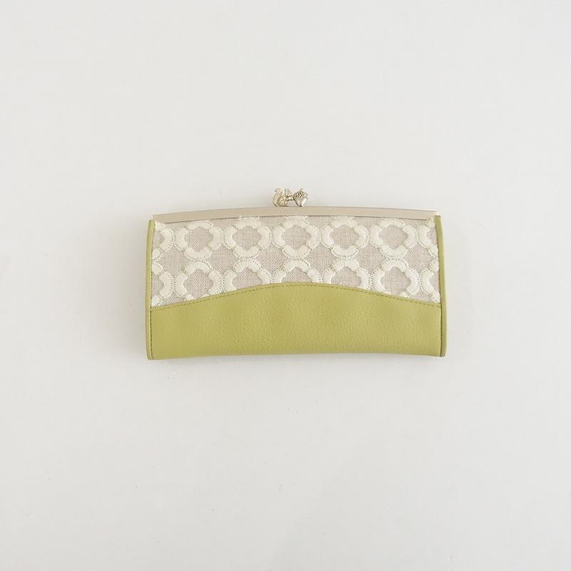 サクラヤマ SAKURAYAMA * リスの長財布 *りすどんぐり牛革(ac87-2407