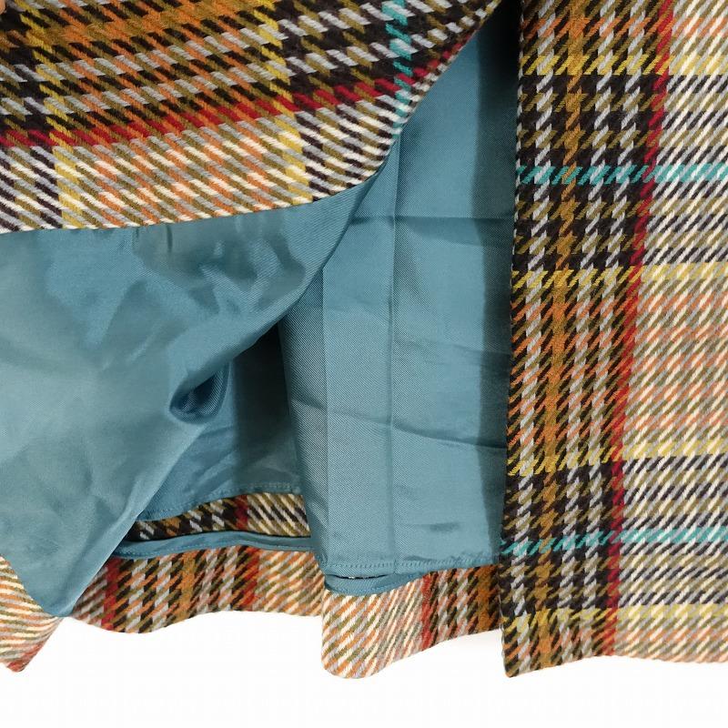 Lois CRAYON（ロイスクレヨン） *チェックAラインシングルコート*M