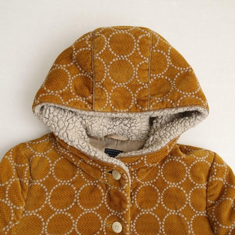 mina perhonen（ミナペルホネン） *tambourine フード付き刺しゅう