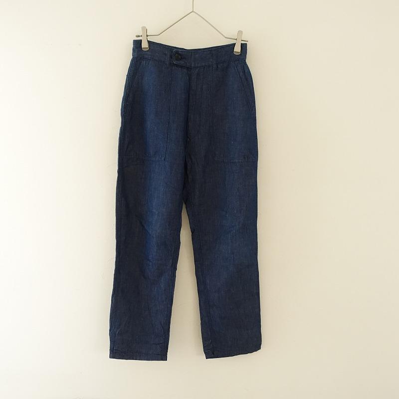 45アールピーエム R45RPM *コットンリネンゴマデニムの908ベイカー