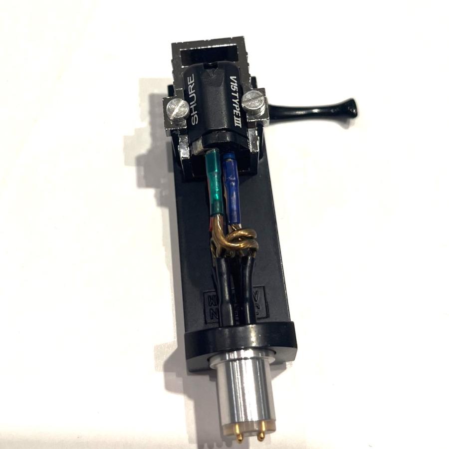 SHURE（シュア） SHURE V-15 typeIII (白文字 シボ加工) + SHURE VN