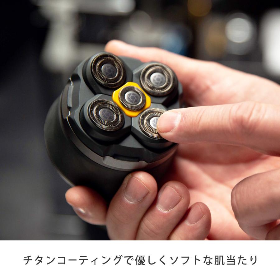 サムライシェーブ メンズ シェーバー 坊主頭 充電式 後頭部 無精ひげ