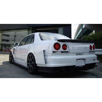 ユーラス URAS スカイライン 4ドア ER34 前期 トランクスポイラー