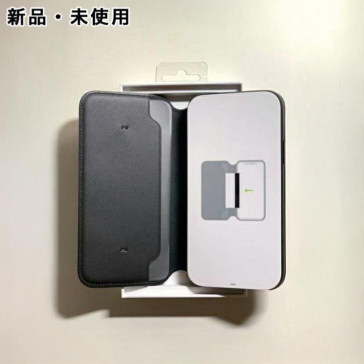 iPhone 11 Pro Apple純正 レザーフォリオ・ブラック 新品 : アスカラ
