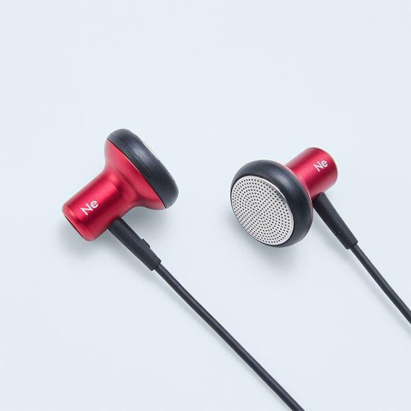 radius（ラディウス） radius HP-NEL22CR レッド 有線 イヤホン