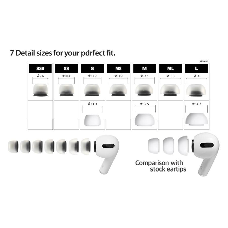 AZLA（アズラ） イヤーピース SednaEarfit MAX for AirPods Pro M/ML/L