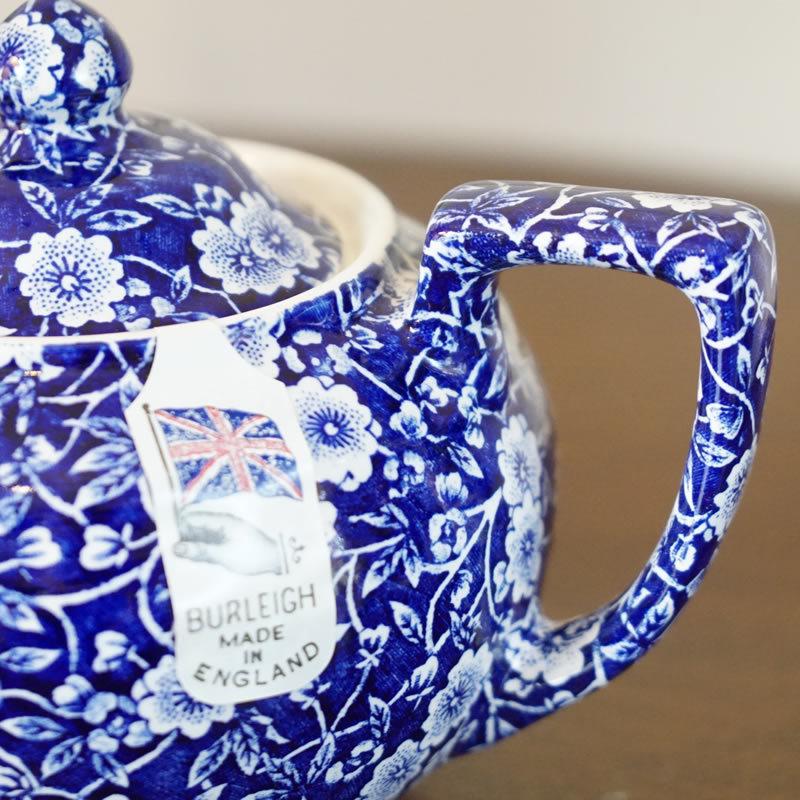 BURLEIGH（バーレイ） Calico ブルーキャリコ バーレイ社 ティーポット