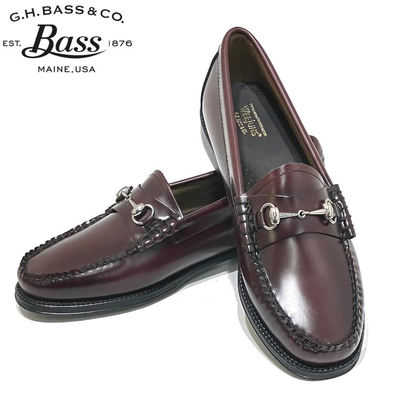 WEEJUNS ジーエイチバス G.H.BASS ビットローファーラバーソール