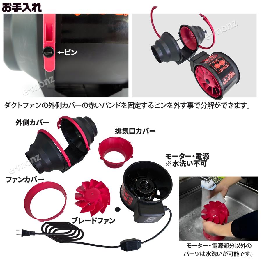 当社製品保証1年！インボイス対応！] 卓上パワー 排気ダクト 【は