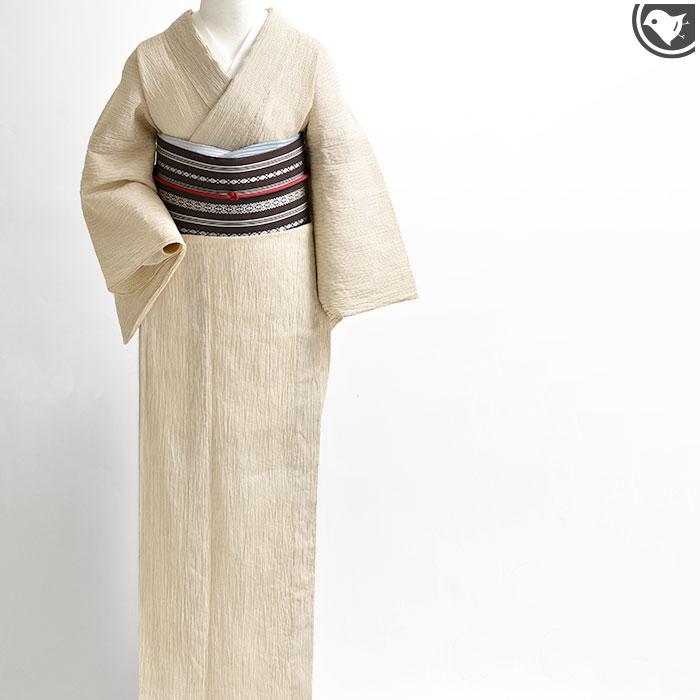 博多帯 単衣/夏 紗献上 黒木織物 謹製 五献上柄 紗 もじり織 金印 八寸