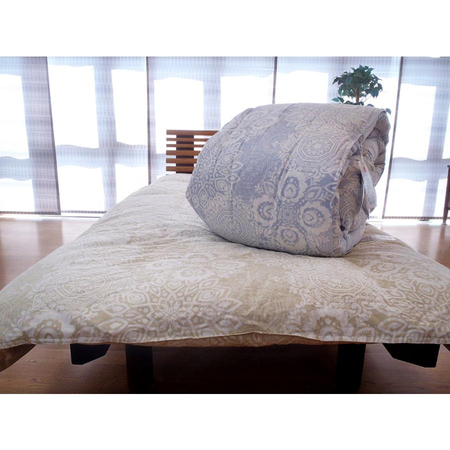 西川（nishikawa） シングル羽毛布団 ロシア産ホワイトグース93％ 日本