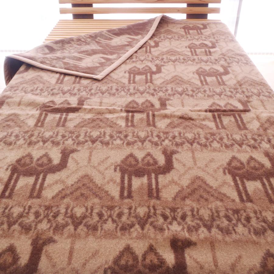 西川（nishikawa） シングル キャメル毛布 キャメル 天然毛布 日本製