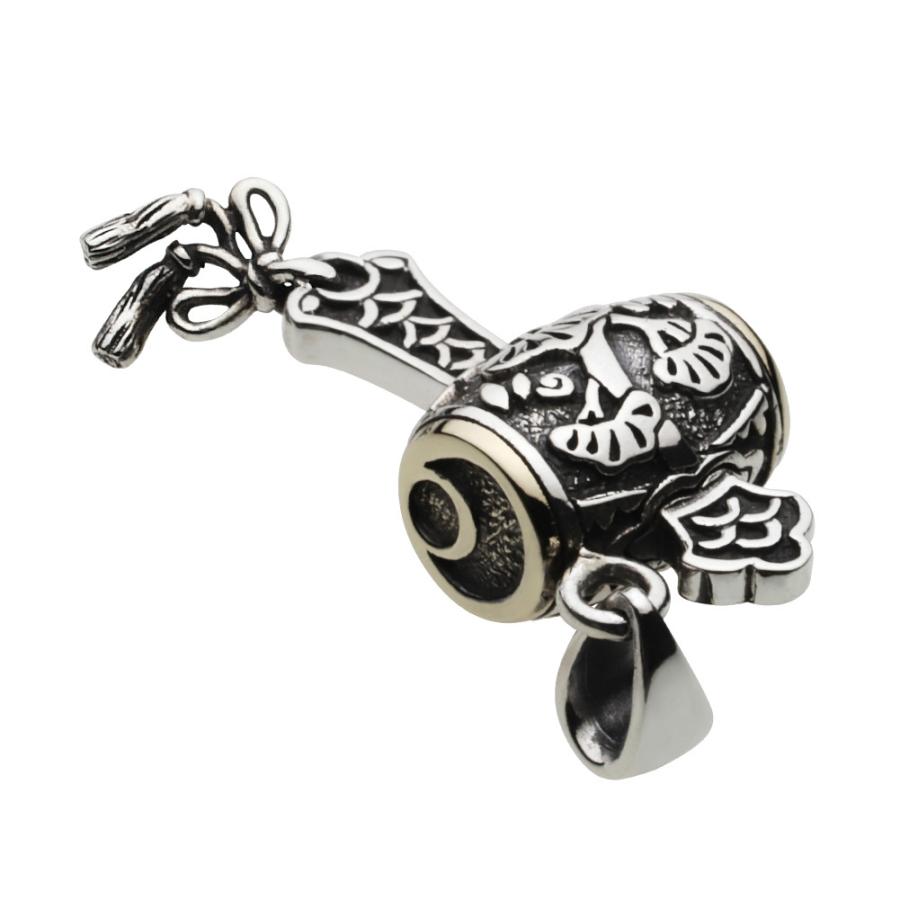 シルバーペンダント メンズ シルバー925 打ち出の小槌 シルバー