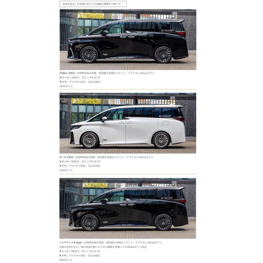 ヴェルファイア 【M's】 40系 (2023y-) PERFECT DAMPER 6G