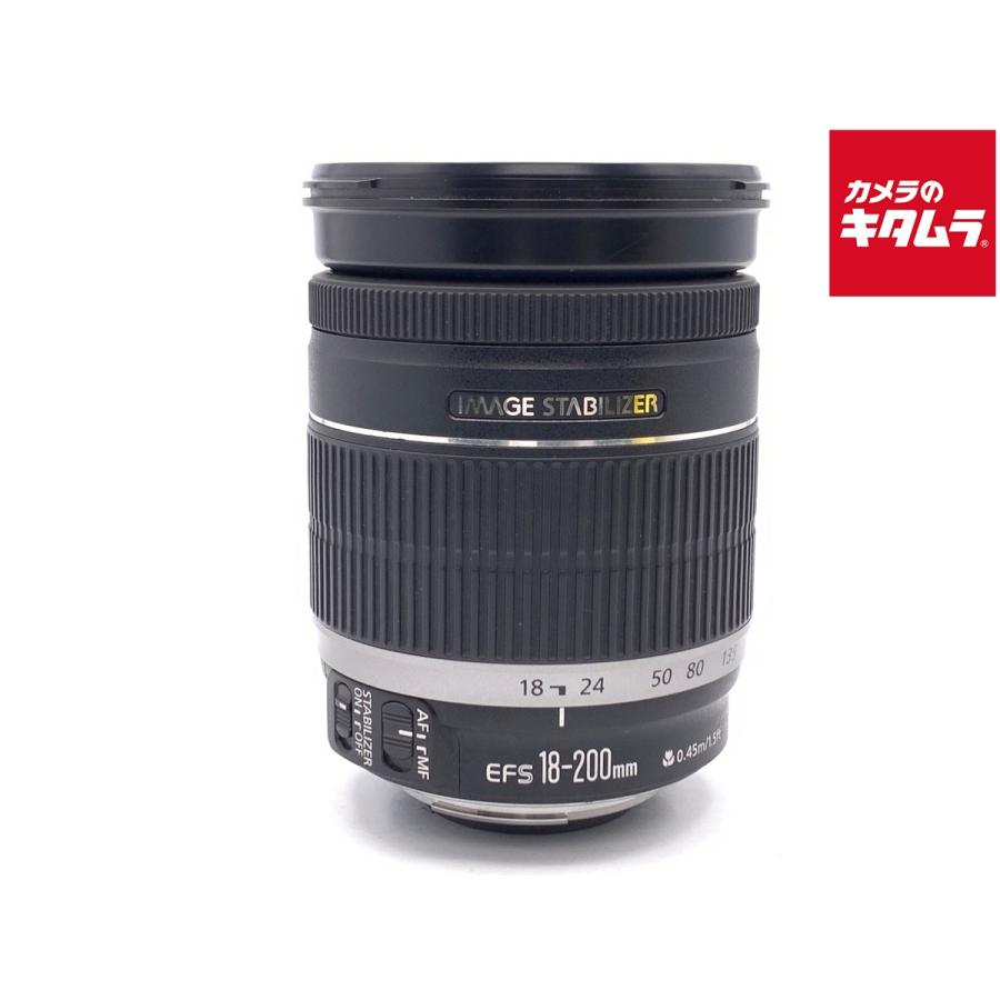 中古】 【難あり品】 キヤノン EF-S18-200mm F3.5-5.6 IS : カメラの