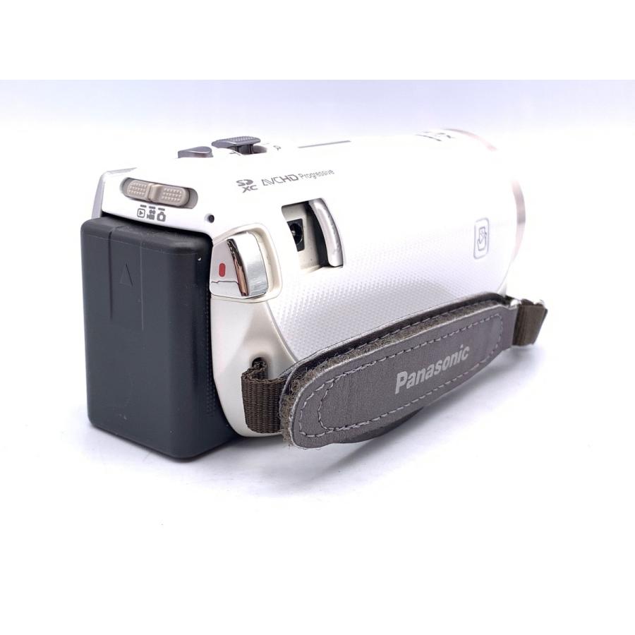 中古】 【難あり品】 パナソニック HC-V520M-W ホワイト : カメラの
