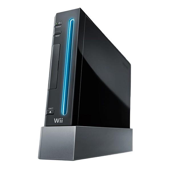 任天堂（Nintendo） Wii ニンテンドーWii 本体 クロ 黒 Wiiリモコン 完