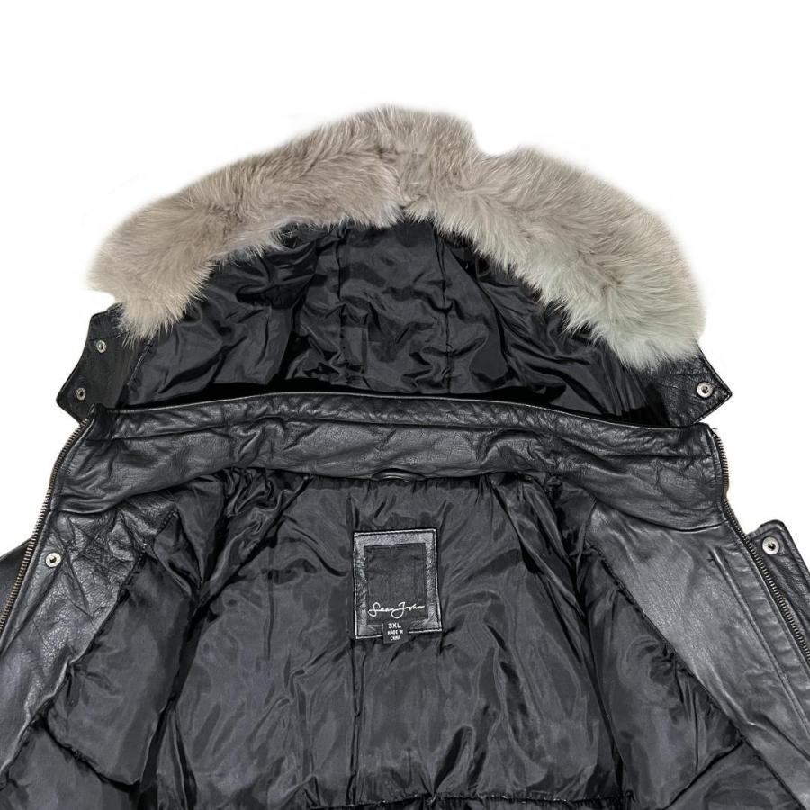 SEAN JOHN（ショーンジョン） [並行輸入品] レザー×ダウン