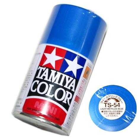 タミヤ（TAMIYA） カラー MINI スプレー塗料 (TS-54) ライトメタリック