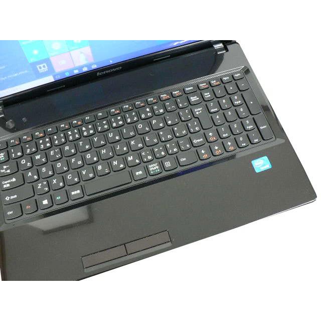 ノートパソコン 中古パソコン Lenovo G580 ブラック テンキー ノート