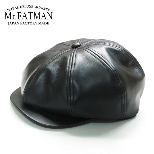 Mr.FATMAN ミスターファットマン 茶芯レザー 8パネル キャスケット