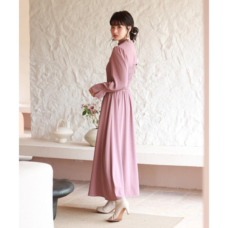 ワンピース ロングワンピース 長袖 秋 冬 秋冬 春 フレアワンピース