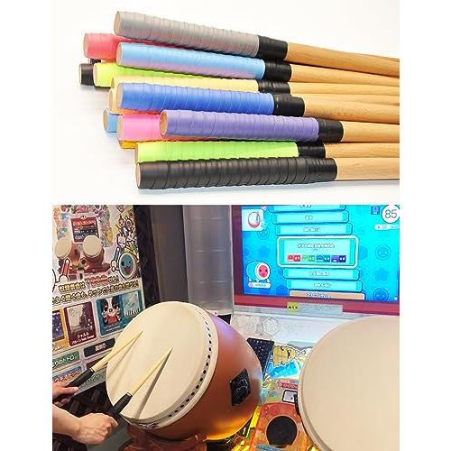 XUANDONG 適用太鼓の達人 マイバチ 太鼓バチ&収納ケースセット 木製