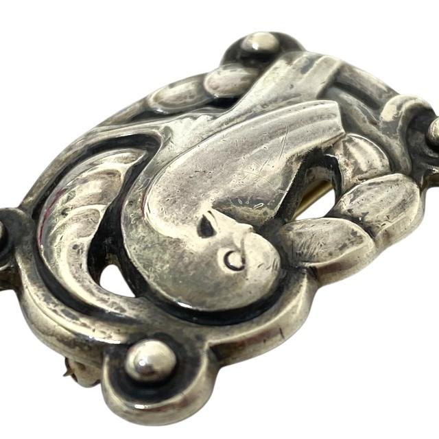 Georg Jensen（ジョージ ジェンセン） 鳩 ブローチ ピンブローチ