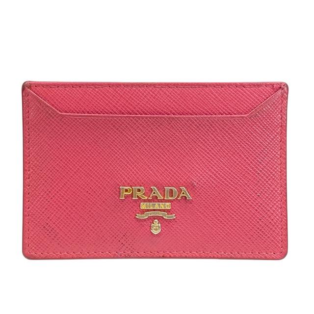 PRADA（プラダ） カードケース 名刺入れ パスケース コンパクト ロゴ