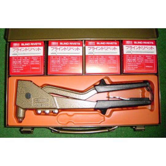 ロブテックス HR102D ハンドリべッターツールキット ハンドリベッター