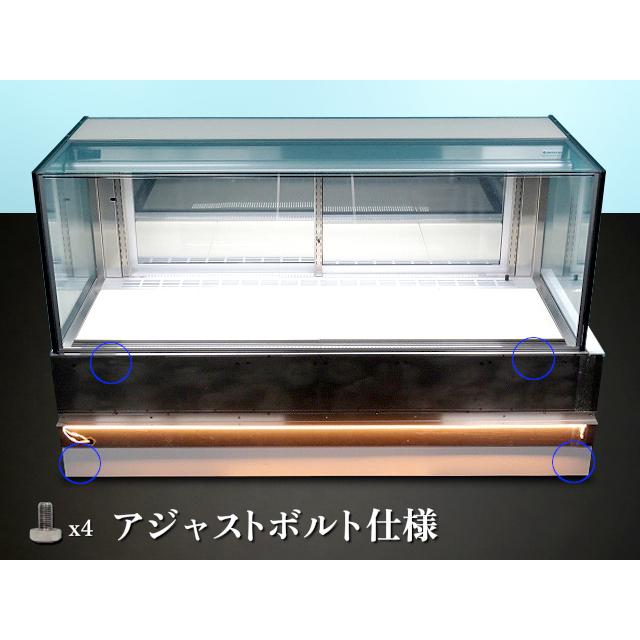 水冷式／本体のみ】 ダイヤ 対面冷蔵ショーケース W1800xD800xH1110