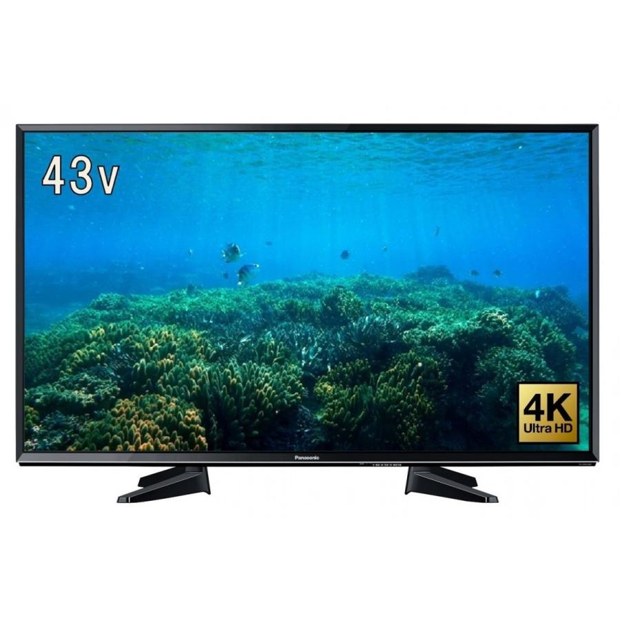 VIERA パナソニック Panasonic 43V型 4K 液晶テレビ HDR対応 TH