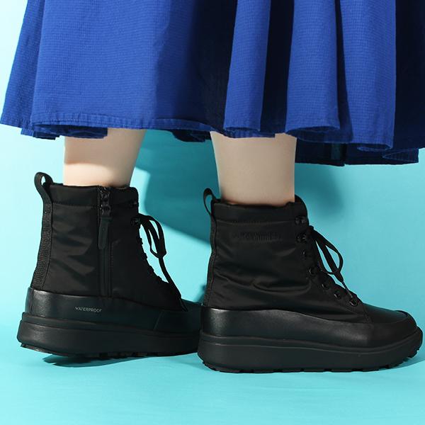 Columbia（コロンビア） 氷・雪に滑らない ショートブーツ 防水 保温